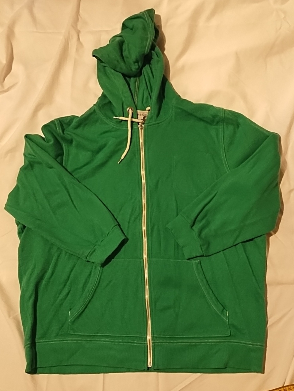 Sag Harbor Women's Size 1X VGC. Green Full-Zip Hoodie. Jacket